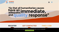 Desktop Screenshot of humansurge.org