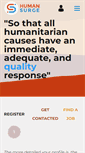 Mobile Screenshot of humansurge.org